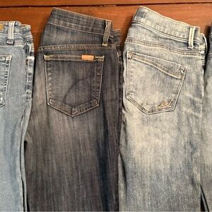 4 Pair Women’s Skinny Jeans (Paige, Joe’s & Express) - Size 2